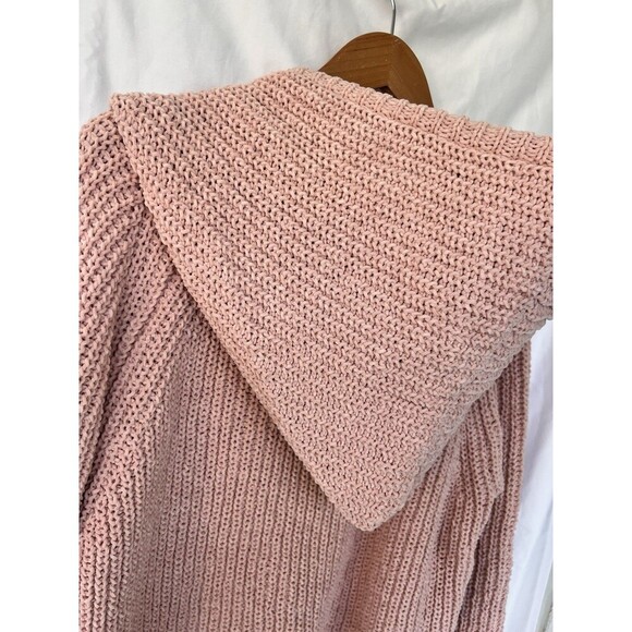 ANOTHER LOVE Textured EDEN Hoodie Sweater XL Chunky Thick Coquette Bow Dainty - Picture 10 of 13